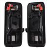 DT08 2Pcs Car Front Door Handle with Chrome Lever for Honda Accord Coupe 1990-1993 72620SM4003ZB