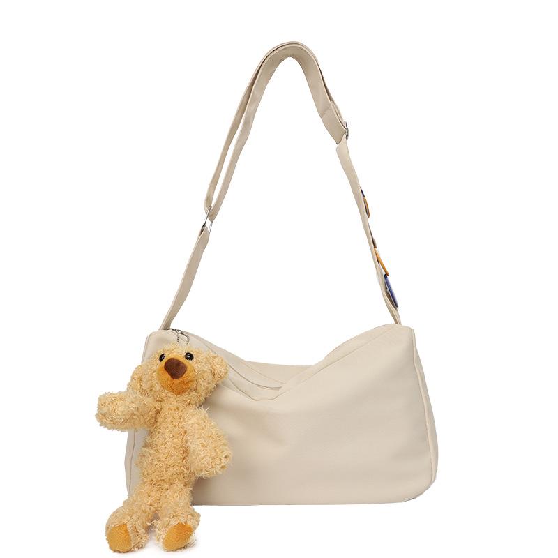 2023 Trendy Multi-Color Nylon Shoulder Messenger Bag: Lightweight & Versatile for Students and Girls