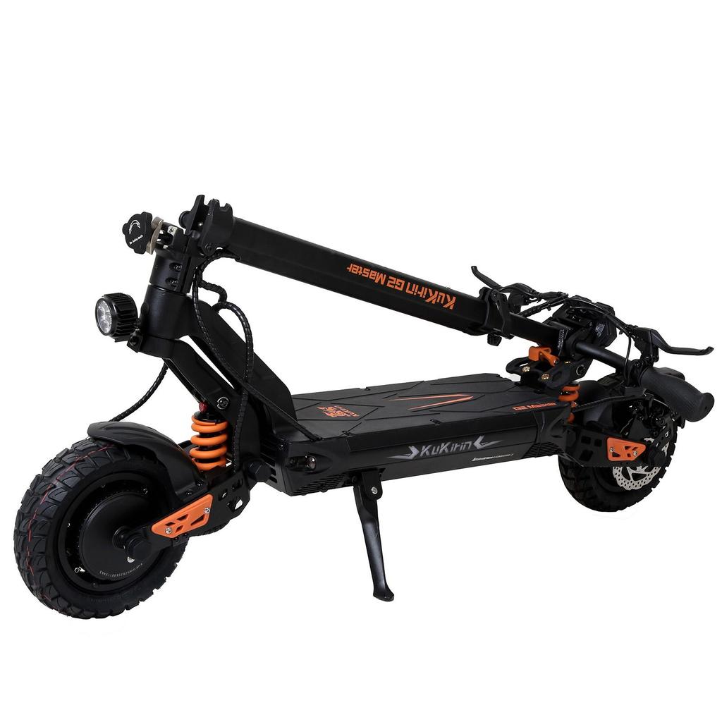 Electric Scooter Adult Kukirin G2 Master 1200Wx2 Dual Motor Electric Scooter Foldable Top Speed 60Km/h 52V 20.8AH Range 70Km Load 120Kg