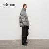 Edition Women's Shawl Collar White Goose Down Jacket EBD3EIN003