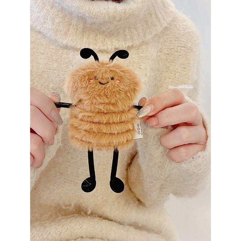 

for Airpods4 New Arrival Apple Airpodspro2 Bluetooth Wireless Earphone Case Airpods1/2 Earphone Sleeves Airpods3 Generation Silicone Protective Case Apple AirPods 4 Stuffed expression Little Bee