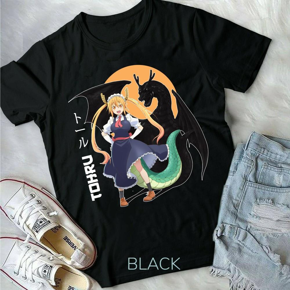 Dragon Maid Tohru Kobayashi-san Chi no Maid Dragon new top Unisex T-Shirt Unisex T-Shirt XXL