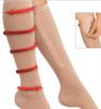 Fashion Style Skin Zip Up Compression Socks Women Slimming Health Socks Pressure Socks with Zipper