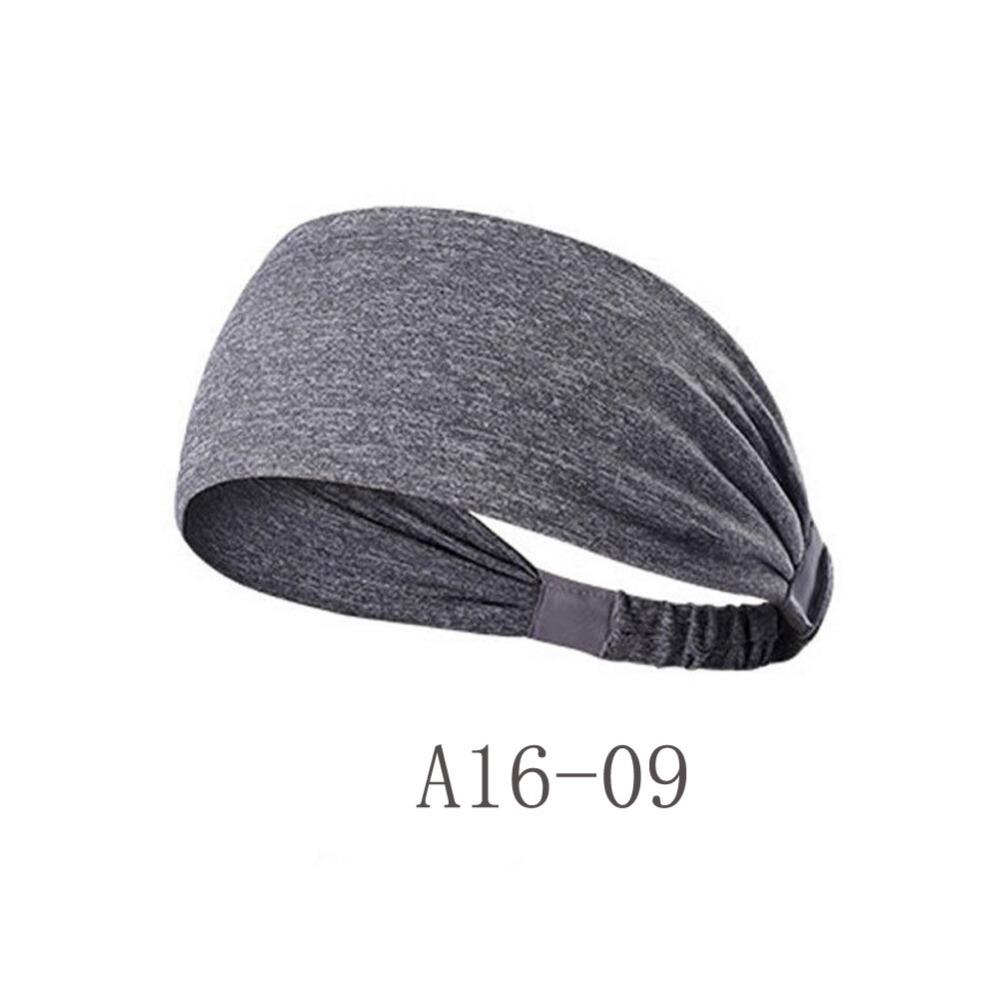 Men Women Yoga Headband Non Slip Sweatband Elastic Hair Band for Workout Running Athletic Wide Turban Headbands