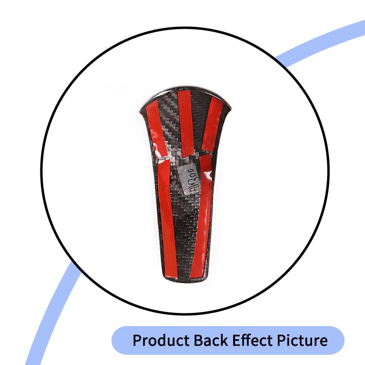 For Mazda CX-3/4/5/8/9 Mazda 6 Axela Atenza 2014-2020 Real Carbon Fiber Car Gear Knob Interior Accessory Decorative Cover