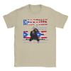 Mens Bad Bunny Puerto Rican Flag Benito Bowl  T Shirts  Pure Cotton Tops Fashion Short Sleeve Round Neck Tees Graphic TShirt