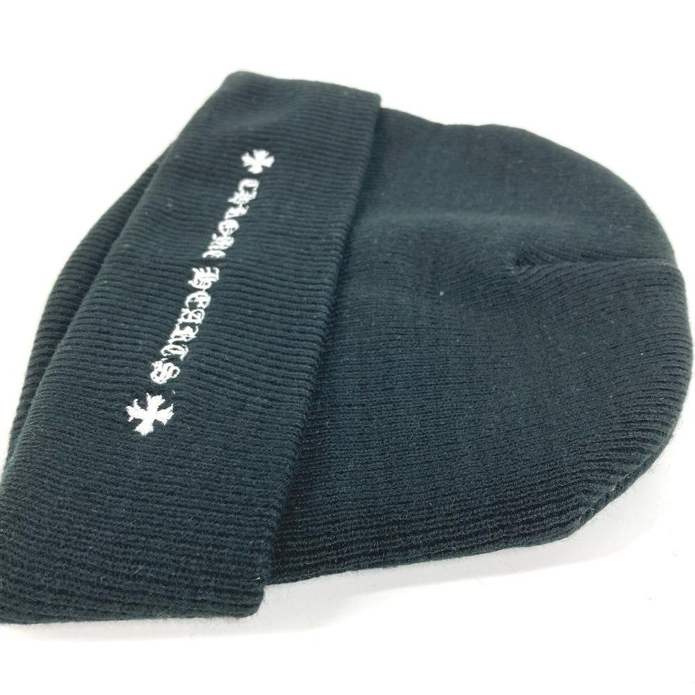 CHROME HEARTS MATTY BOY beanie hat knit hat knit cap Knit hat acrylic Black/Red