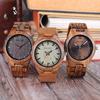 BOBO BIRD Wood Watch Men Relogio Masculino Special Design Timepieces Quartz Watches In Wooden Gifts Box DROP SHIPPING