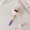 Funny Kawaii Design Ballpoint Pen for Kids Boy Girl Cartoon Plush Creative Design Writing Pen 0.5mm Blue Ink Scrapbook Pens