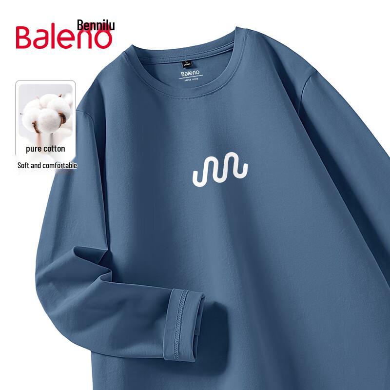 Baleno Men s Heavyweight Cotton Long-Sleeve T-Shirt XL
