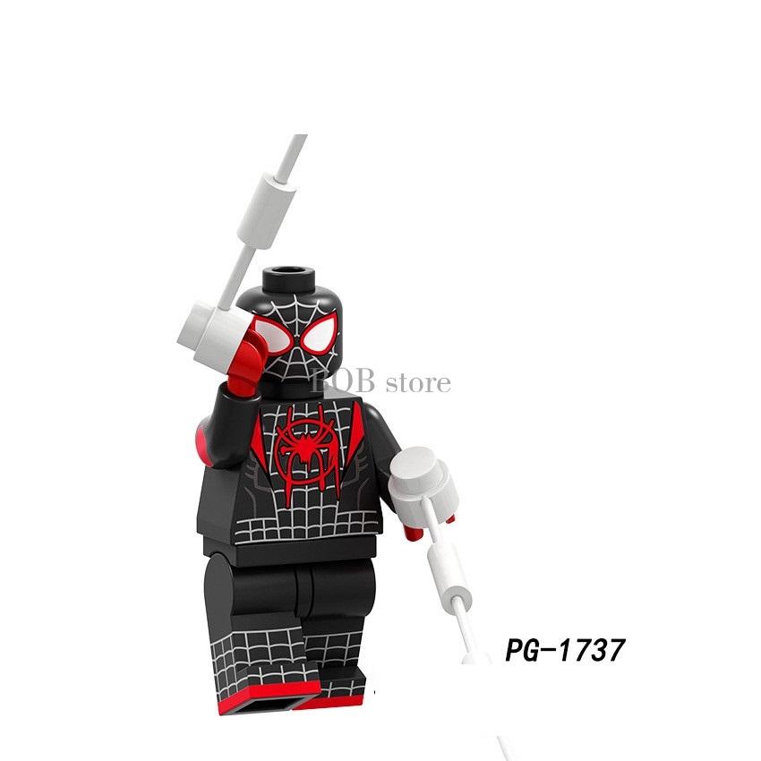Minifigures Superhero Building Blocks Figurine Hulk Spider-Woman Toy