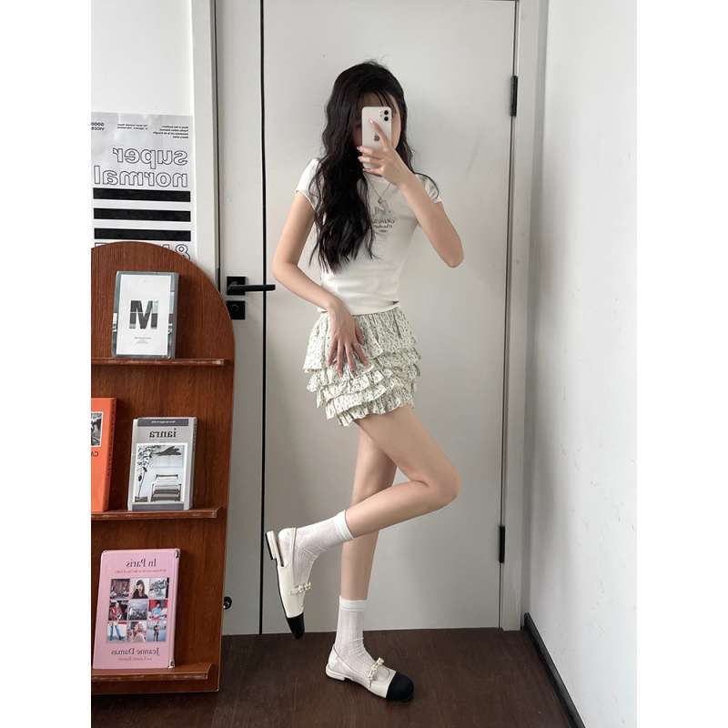 White Retro French Mary Jane Shoes 2025 New Summer Versatile Pearl Fairy Flat-bottomed Bag Head Sandals Foreign Style