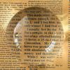Full Clear Acrylic 8X Magnifying Lens for Clear Viewing Ideal Reading Aid Portable Lightweight Design