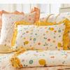Korean Style Floral Sofa Cushion Sofa Cover Slip Resistant Slipcover Seat Sofa Towel Dust Cover Towel Couches for Living Room
