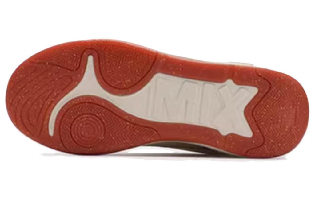 Men's Sneakers FILA MIX 2 Abrasion Resistant Low top Skateboard Shoes Men's Beige Red