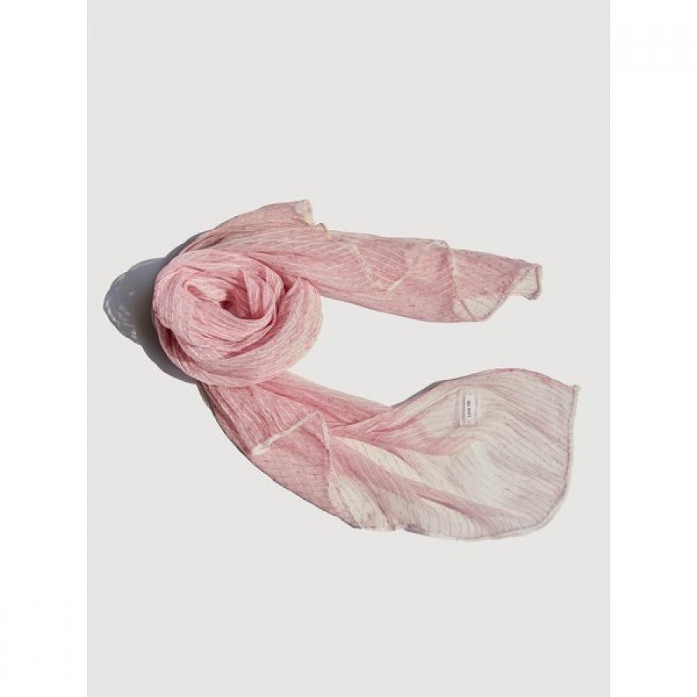 MAXZA Natural Sheer Stripe Long Scarf Zf08ac001na