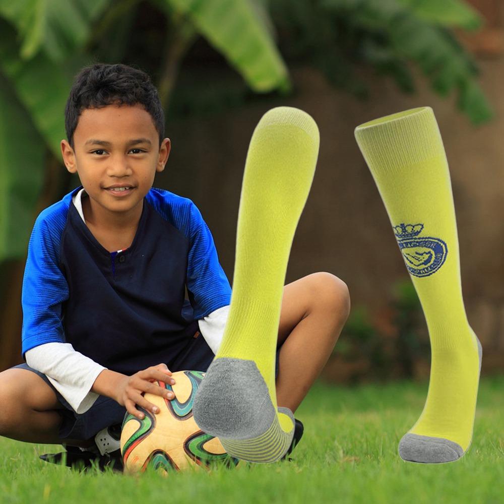 thumbnail image 2 of Olreco 5 Pack Kids Soccer Socks - Cotton Knee High Sports Socks For Toddler & Youth Baseball, Football 2 of 12