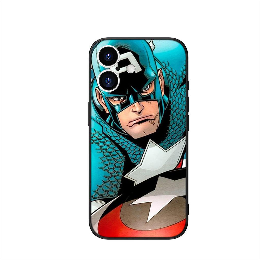 Captain America Shield Marvel Case for Motorola Moto G54 G05 G24 G55 G75 G85 G15 G57 G86 Power Edge 50 30 Ultra Fusion neo Pro