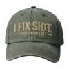 Unisex Vintage Washed Embroidered Baseball Cap Adjustable Dad Hat Casual Letter Design Cotton Material for Everyday Wear