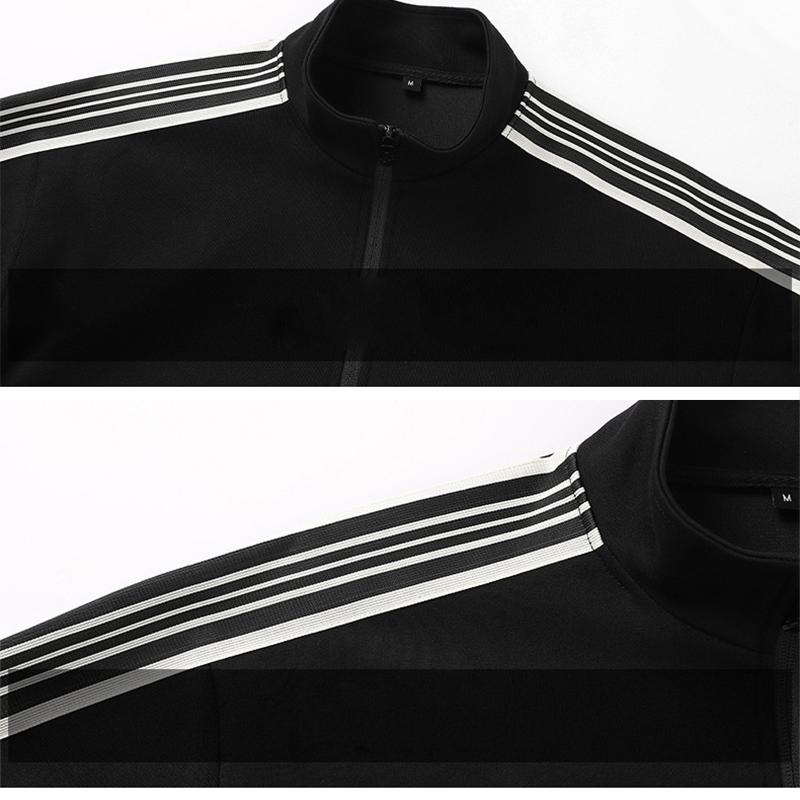 Mikina na zip Oblek Jaro Podzim Dámské Soupravy Pánské Tepláky Sportovní Bunda + Tepláky