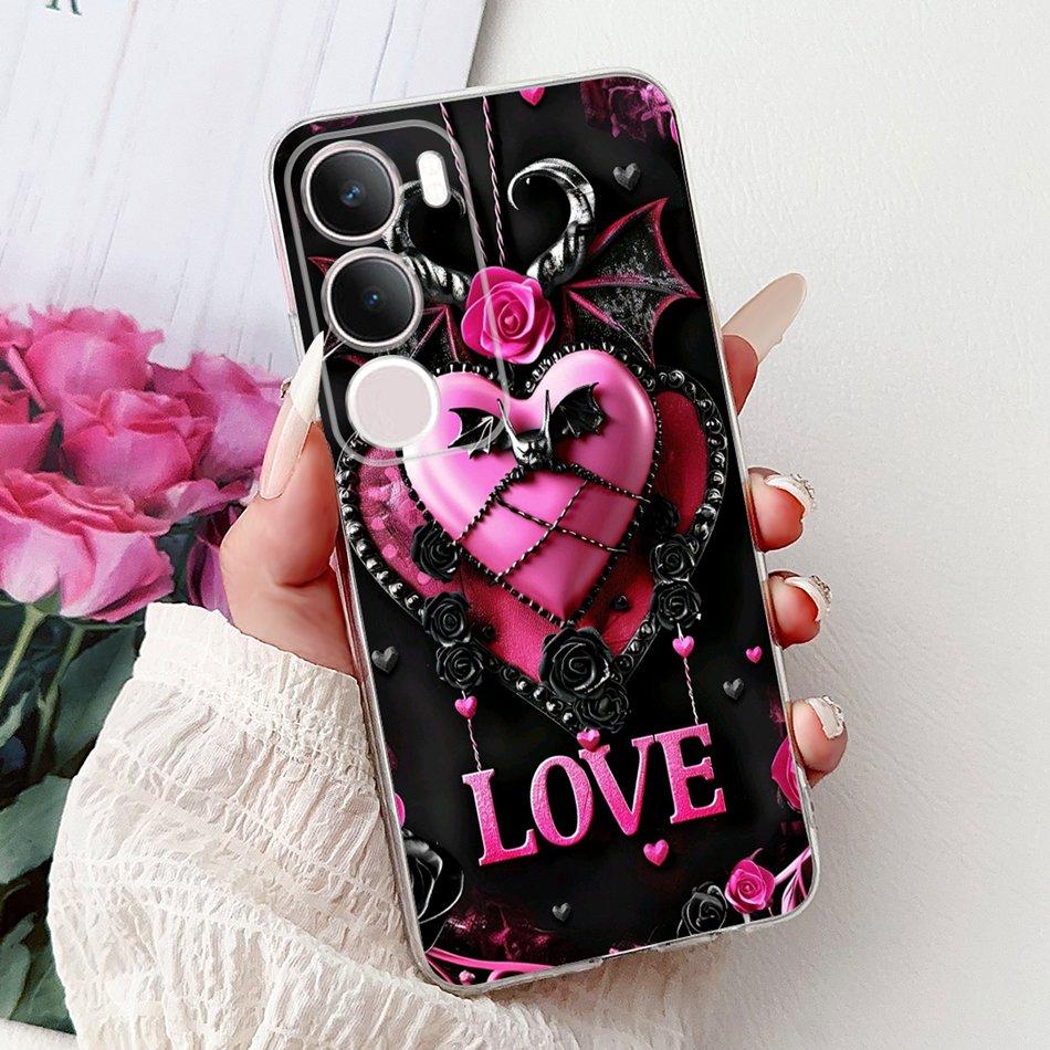 For Vivo Y19S V2419 Cool Dragon Tiger Painting Phone Case For Vivo Y19s Y 19S 4G Soft Silicone TPU Cases