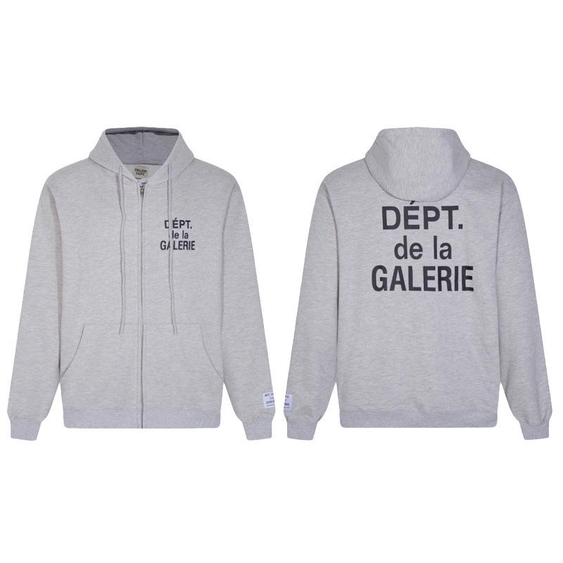 American Style Gallery Dept Logo Print Cotton Hoodie