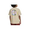Nike Sportswear Earth Print Vintage Crew Neck Short Sleeve T-Shirt With Drop Shoulders Men Tops Khaki FB9812-247