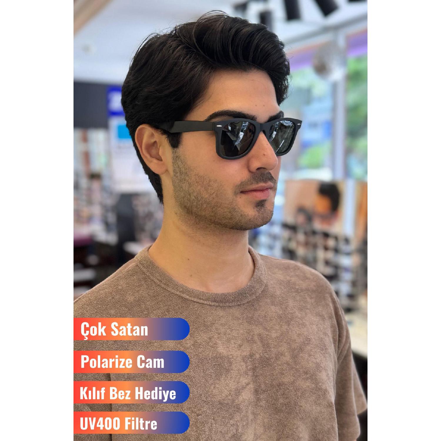 

101 C3 Черно-зеленые поляризованные солнцезащитные очки чёрный