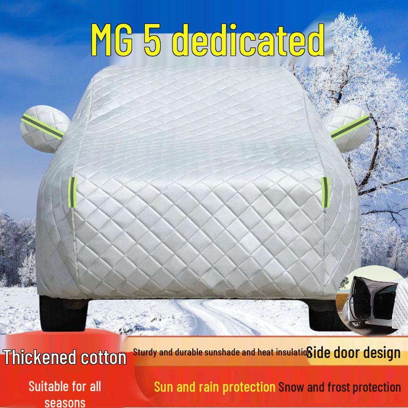 

2023 MG 5 Car Cover: Sun, Rain, Dust Protection, Heat Insulation, Thick Sunshade MG5