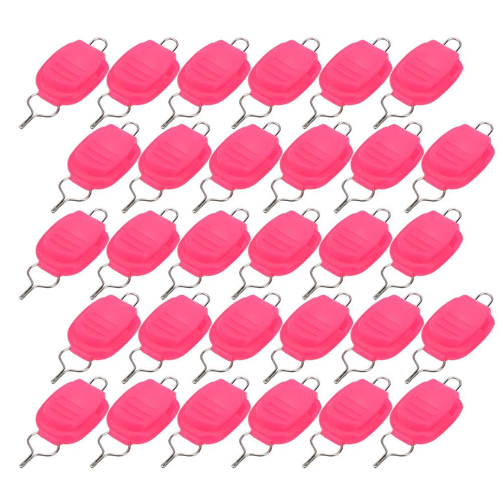 6 Bags of Luminous Fishing Wire Stopper Lightweight Line Clamping Device Accessory5#