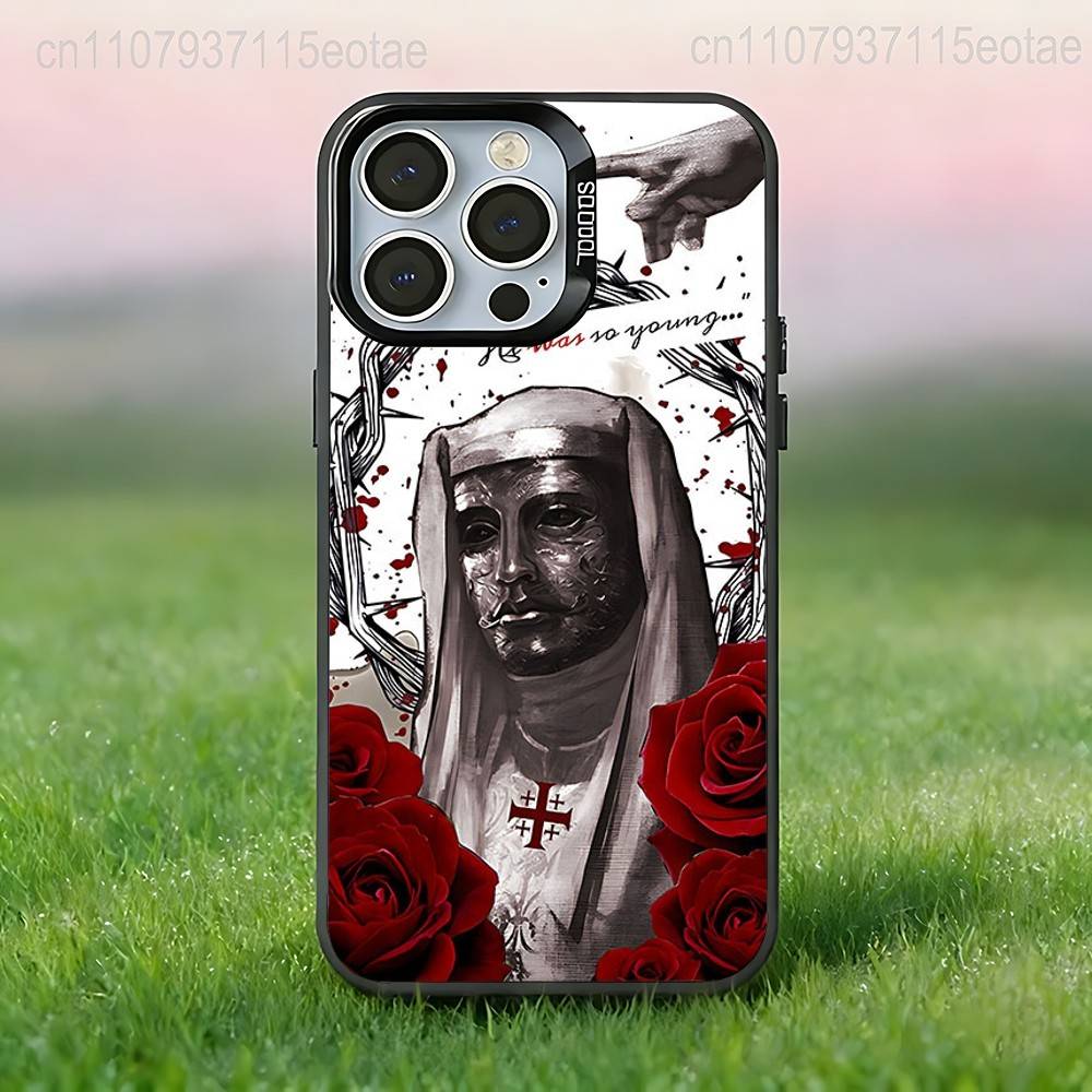 

Cool Baldwin IV of Jerusalem Phone Case For iPhone 17,16,15,14,13,12,11,Pro,Max,Plus,E,Air,Mini Black IMD Cover iPhone15