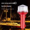 Jujingyang JY-2026 LED Solar Beacon & Signal Light with Tricolor Flashing Function