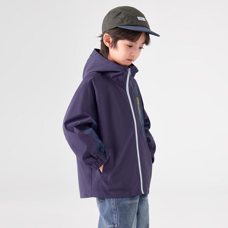 Boys' Color-Block Water-Repellent Softshell Jacket