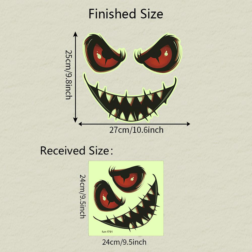 

Ночник на Хэллоуин Ужасный глаз Спальня Гостиная Дом Фон Атмосфера Украшение Наклейки на стену