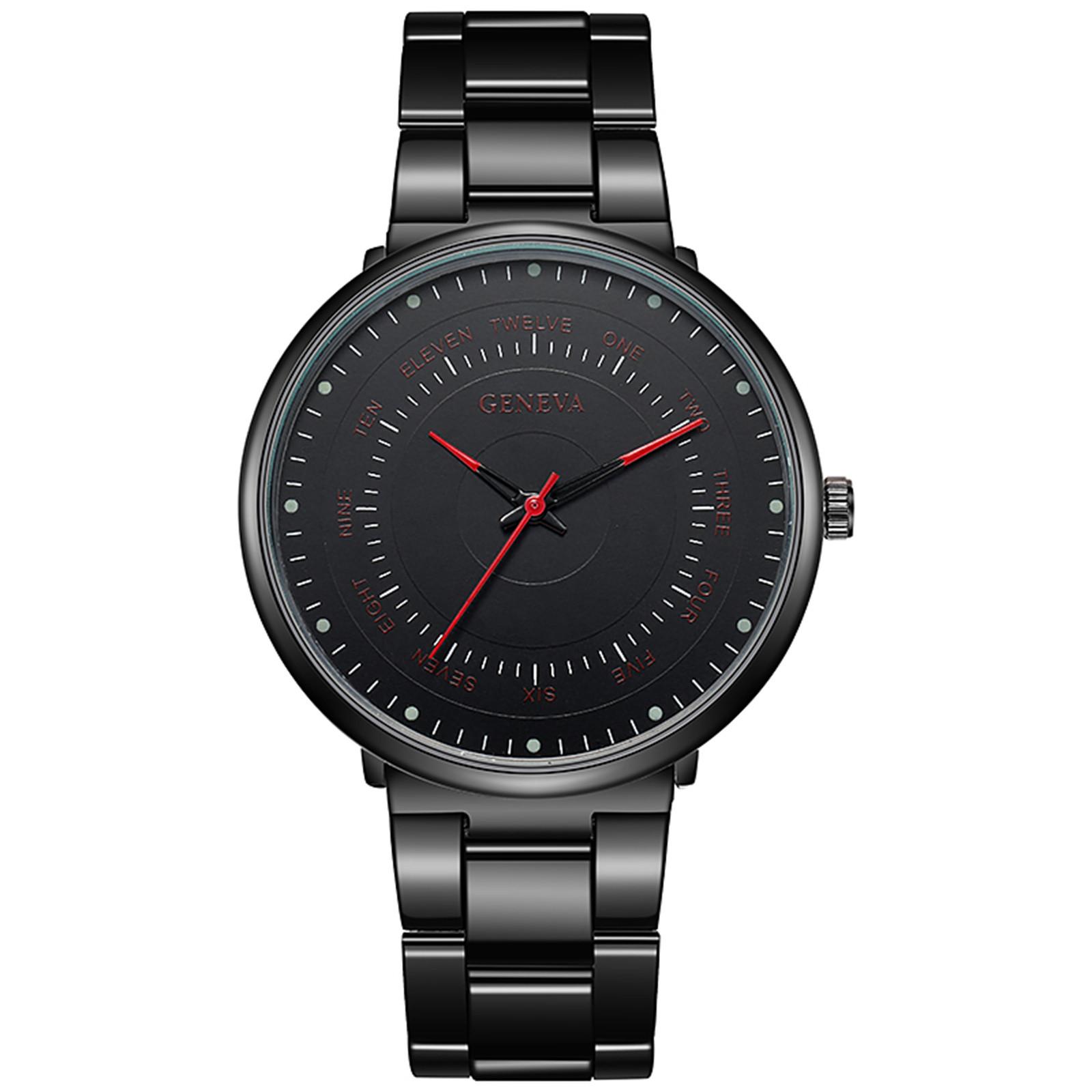 Watches Quartz Watch Fashion Round Dial Casual Wrist Watches For Men