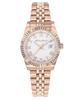 Mathy III Roman Rose Gold Tone Stainless Steel White Dial Quartz D810PRA Women's Watch