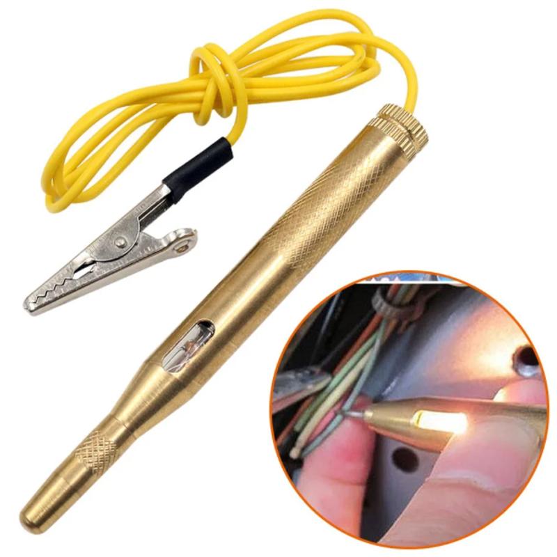 Practical New Test Pens Car Circuit Fuse Electrical Testers Voltage Tester 6V/12V/24V Probe Pen Pencil Test Light