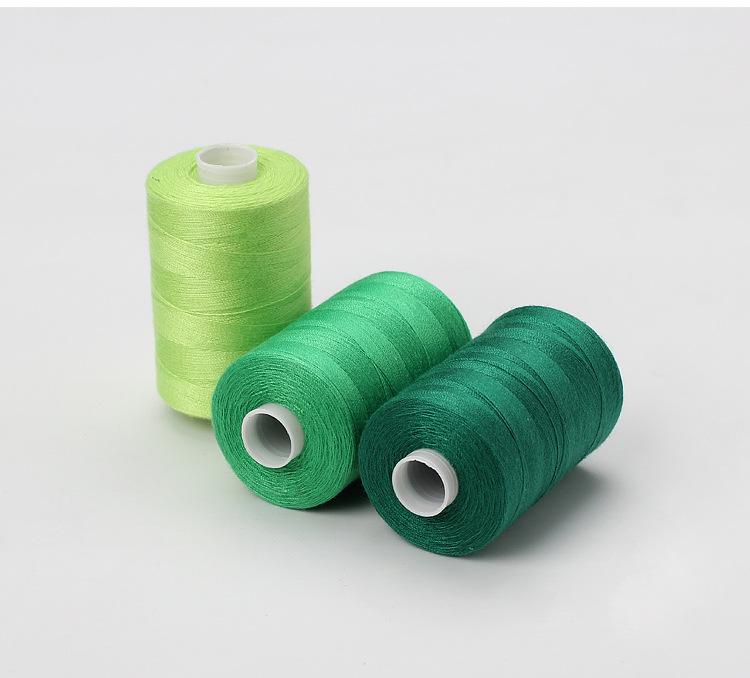42-Spool Polyester Sewing Thread Set - 1000 Yards Each, Multicolored for Hand & Machine Sewing