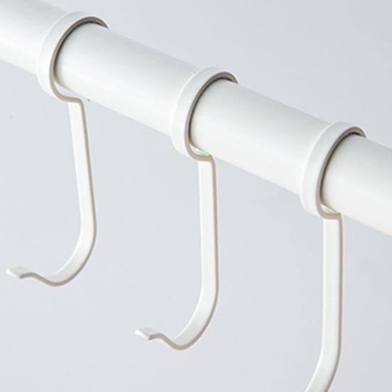 Utensil Rack Wall Mounted Punch Free Movable Hooks Load-bearing Kitchen Utensil Hanger Holder Rack for Home