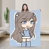 Gacha Life Cartoon Blanket Cozy Soft Throw Blankets for Bed 50x60 Inch Multi-size Quilt