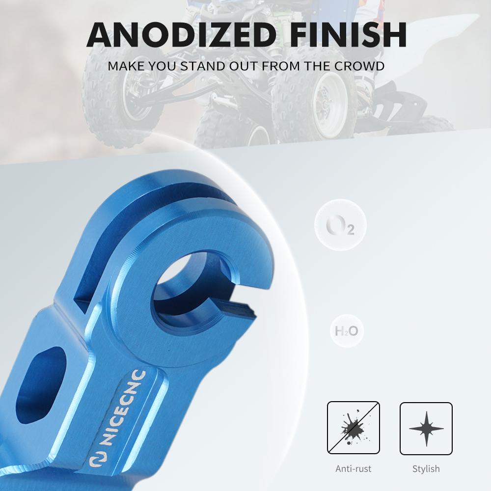 For YAMAHA YFZ450R Pull Clutch Cable Arm Clamp Holder Bracket ATV YFZ450R 2009-2023 2010 2011 2012 2013 2014