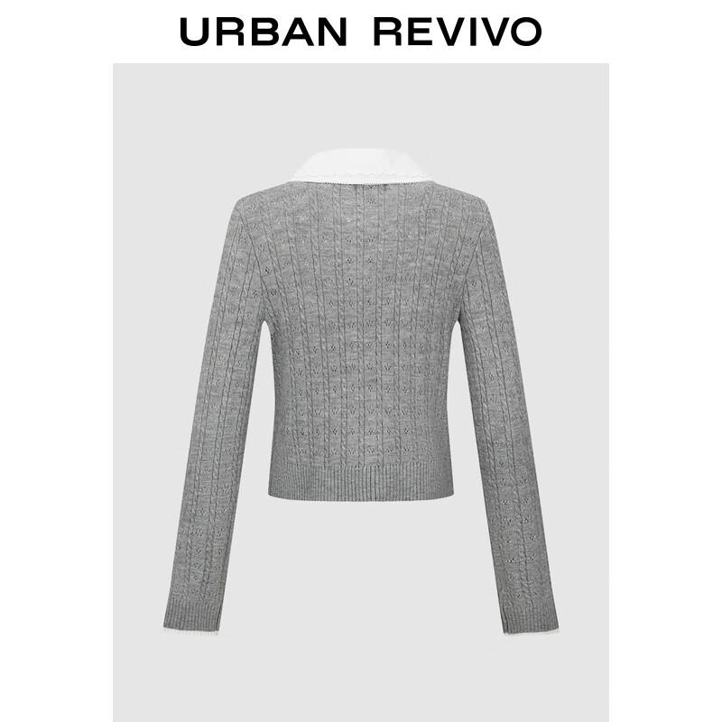 

UR Women s Colorblock Cable Knit Cardigan XS