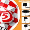 Custom Name Personalized 05 1FSV Mainz 05 Print Umbrella, Auto Open Close, 8‑Rib Sturdy Frame, Commute Camping Hiking Use, Birthday Gift