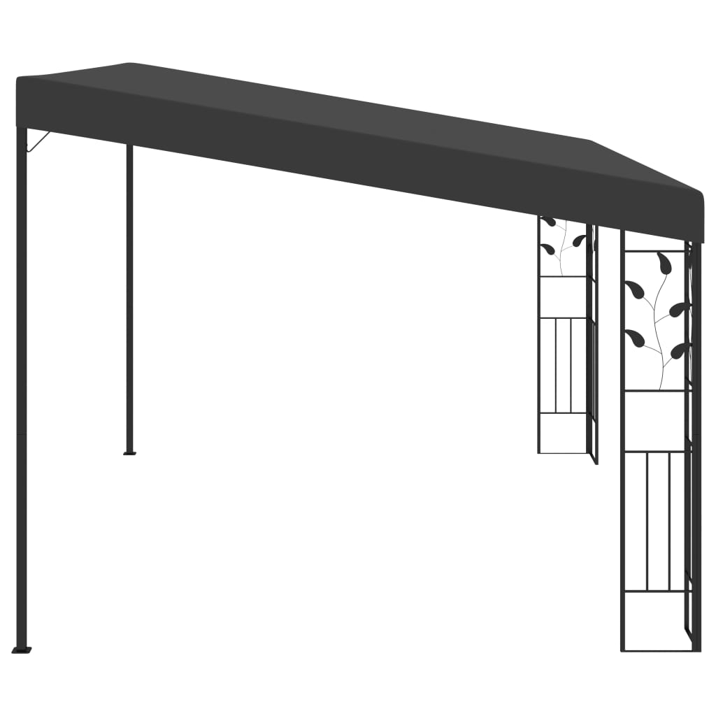 Wall Mounted Pavilion 4 X 3 X 2.5 M Anthracite