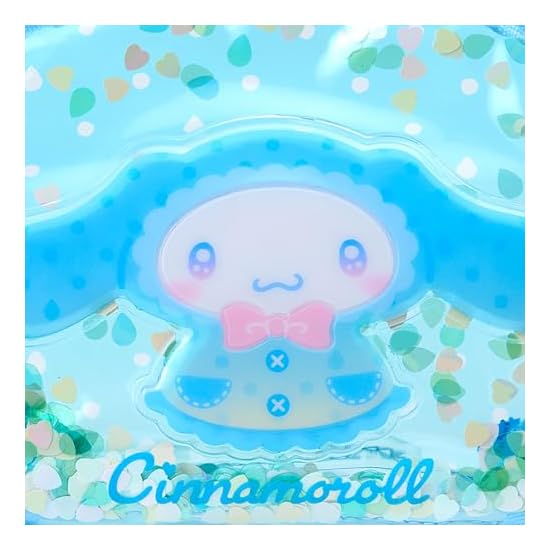 SANRIO Clear Pouch (Sweet Rain Collection) Cinnamoroll, Ages 3 and Up, 175625