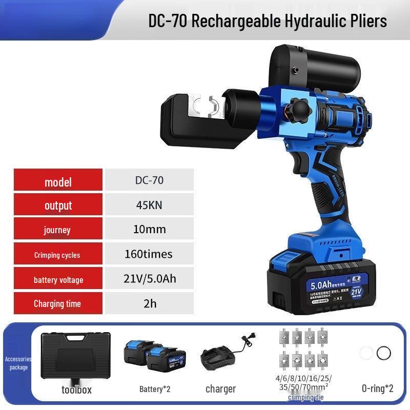 

SHEYUE Electric Hydraulic Crimping Pliers CN plug (adapter included)