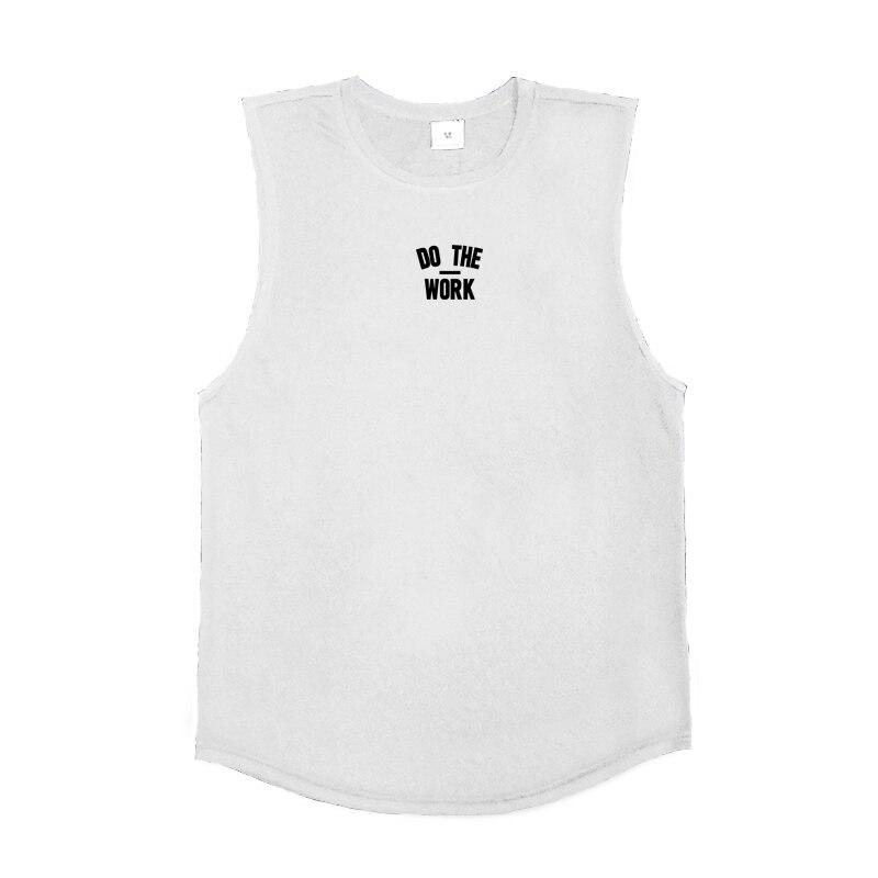 

Muscleguys, мужская модная и спортивная футболка без рукавов, летние повседневные топы на бретелях для тренировок и фитнеса XXL белый