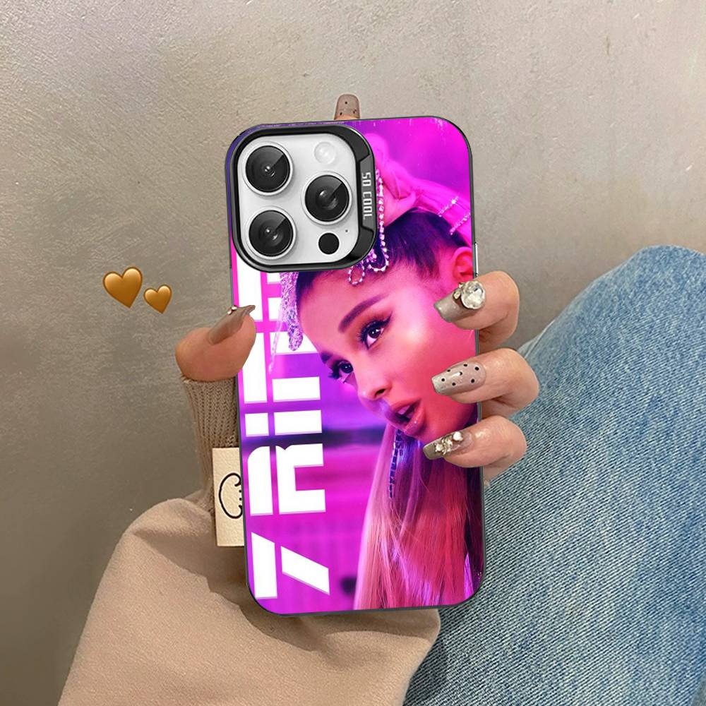 Pop Singer A-Ariana G-Grande Phone Case For IPhone 17 16 15 14 13 12 11 Pro Max Plus Pro Colorful Shell