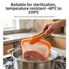 800ml Reusable Freezer Bag Stand Up Meal Prep Bag New Food Storage Bag  Travel Use
