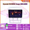 9 Inch Android Car Radio Carplay For Hyundai ROHENS Coupe 2004-2006 Car Multimedia Video Player GPS Navigation WIFI 2+32GB
